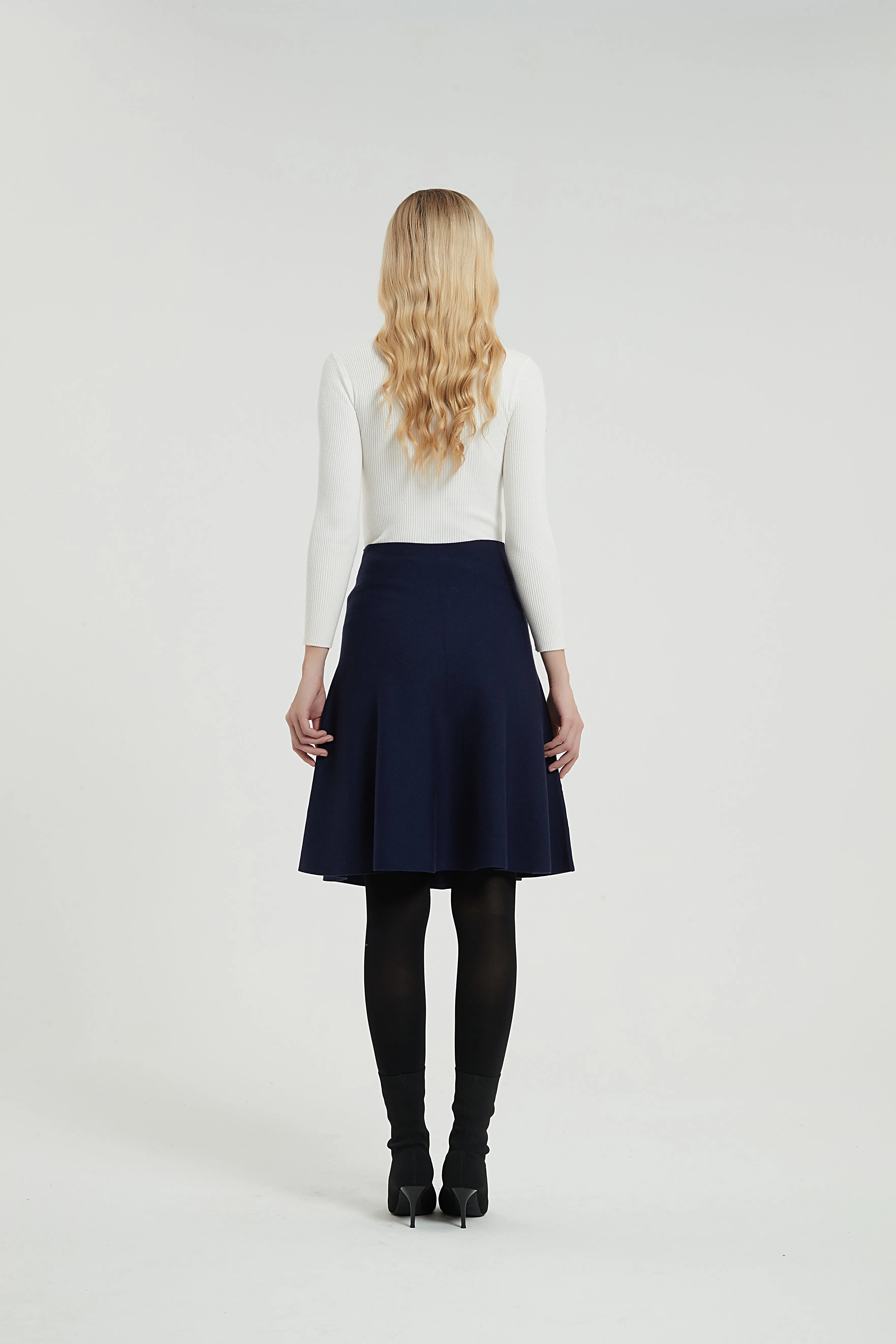 AMAZING  MM SKIRT - YEAR ROUND NAVY