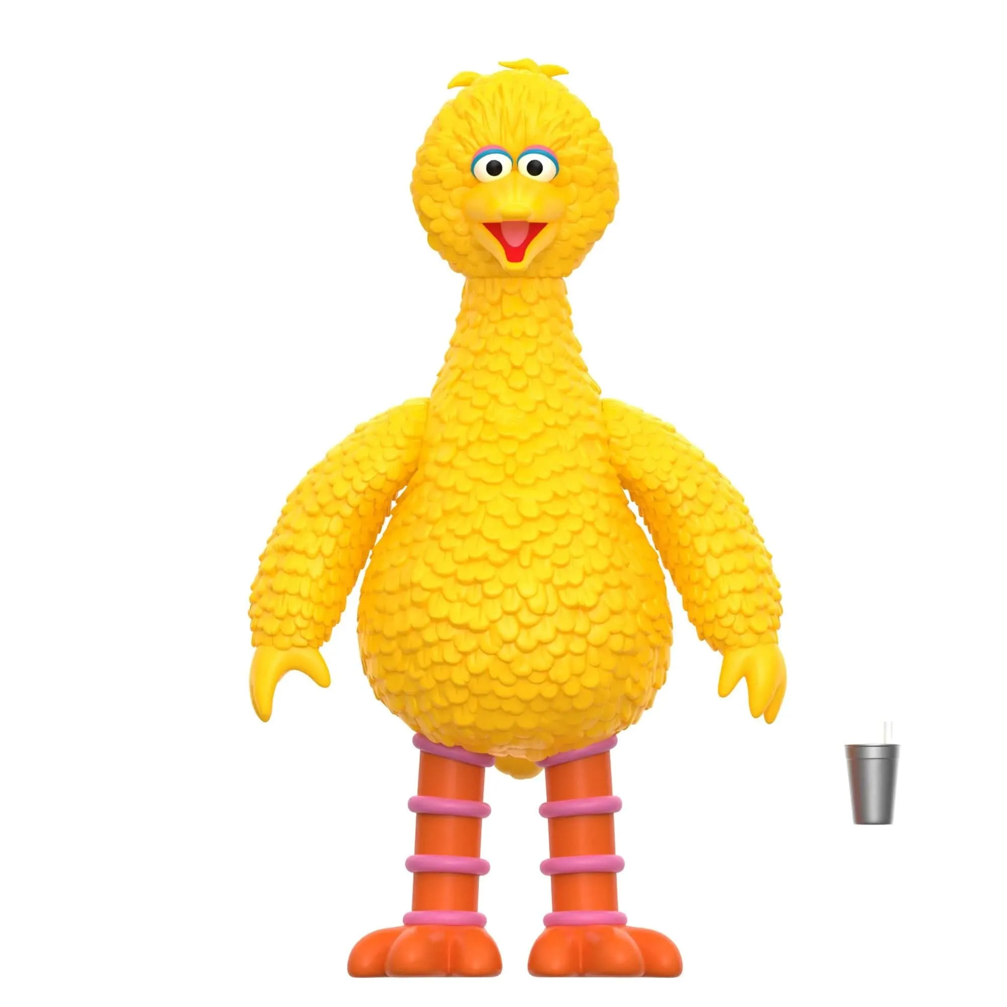 Big Bird   Super Grover Sesame Street Reaction Figure Wave 3 Combo by Super7