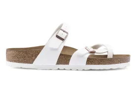 Birkenstock Mayari R White Birko-Flor Womens