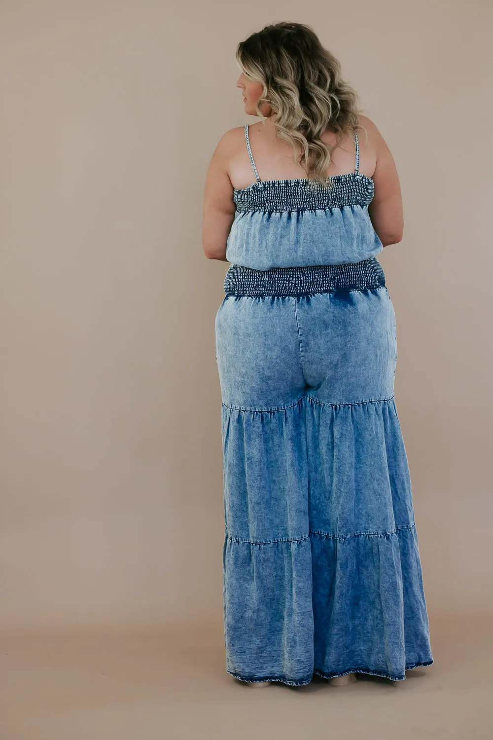 Bliss & Boho Jumpsuit, Blue