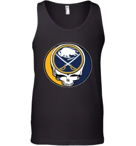 Buffalo Sabres Grateful Dead Steal Your Face Hockey NHL Mens Tank Top