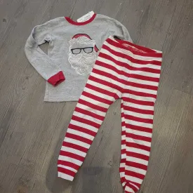 Children's Place Grey 'Santa Clause' Pyjamas 3T