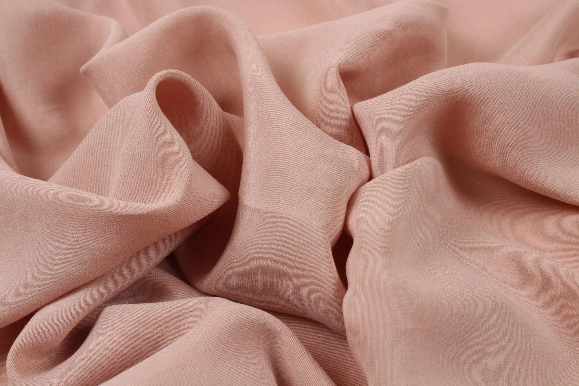 Cupro Viscose Light Plain, Vegan Certified - AMARA ( 30 Colors Available)