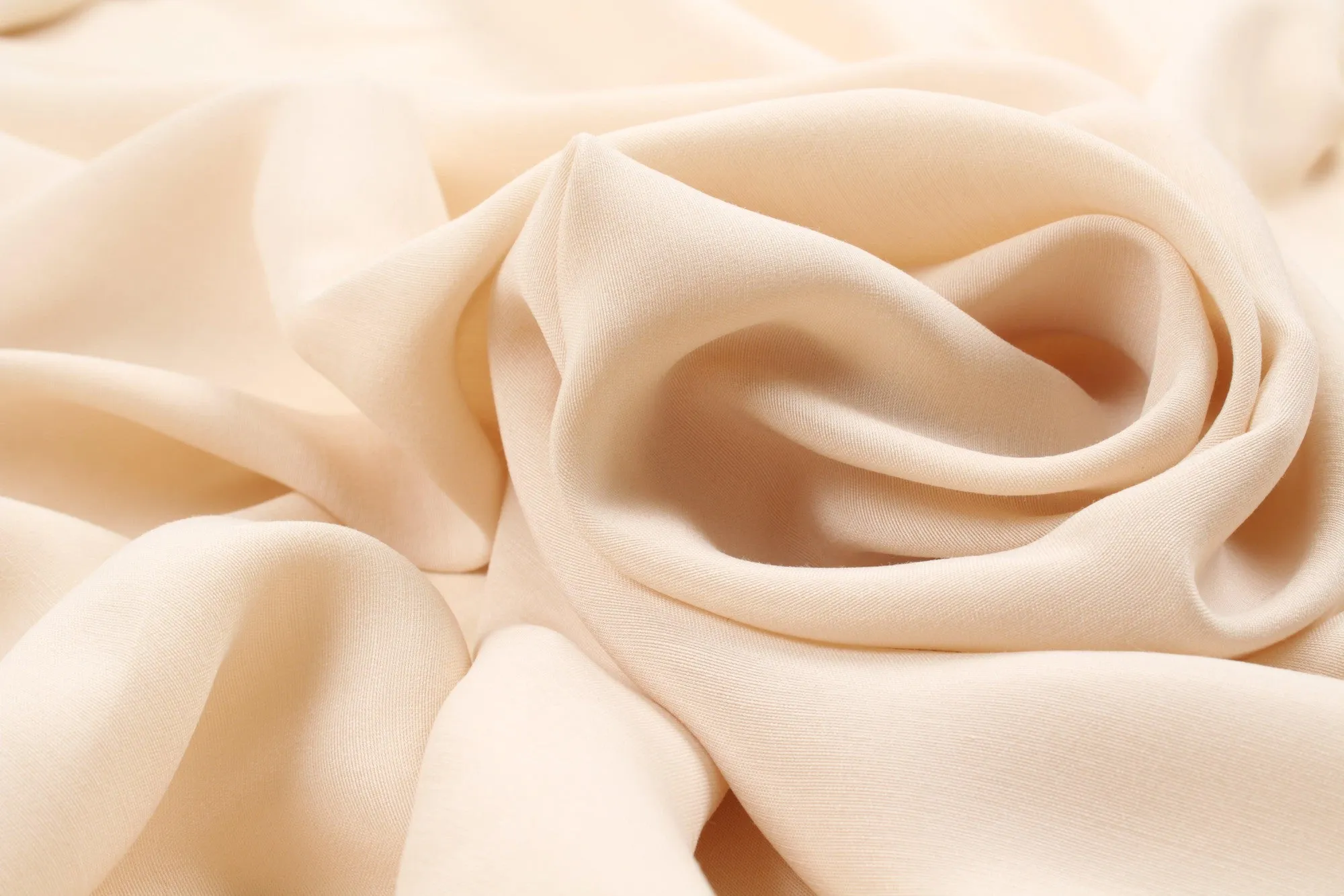 Cupro Viscose Light Plain, Vegan Certified - AMARA ( 30 Colors Available)