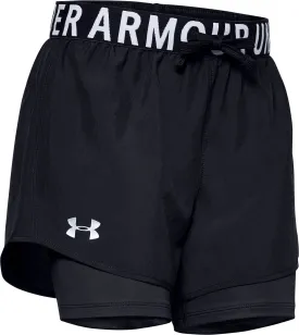 Girls' HeatGear® Armour 2-in-1 Shorts 1351695-002