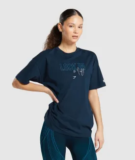 GS x Analis T-Shirt - Midnight Blue