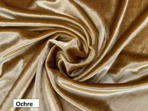 High Steam Stretch Velvet Fabric