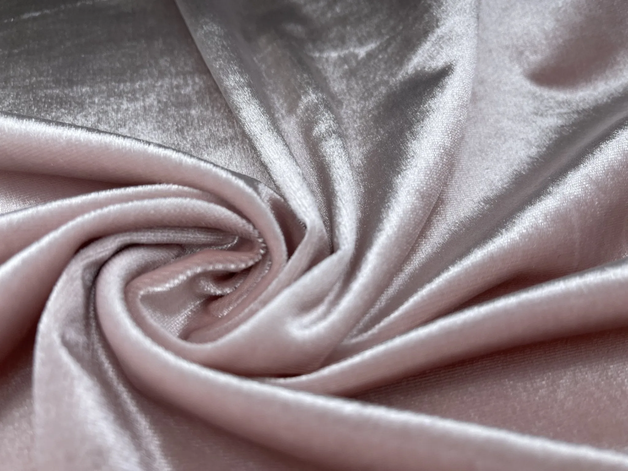 High Steam Stretch Velvet Fabric