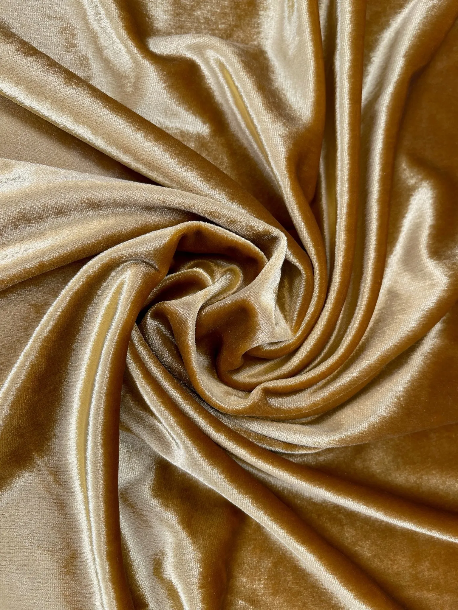 High Steam Stretch Velvet Fabric