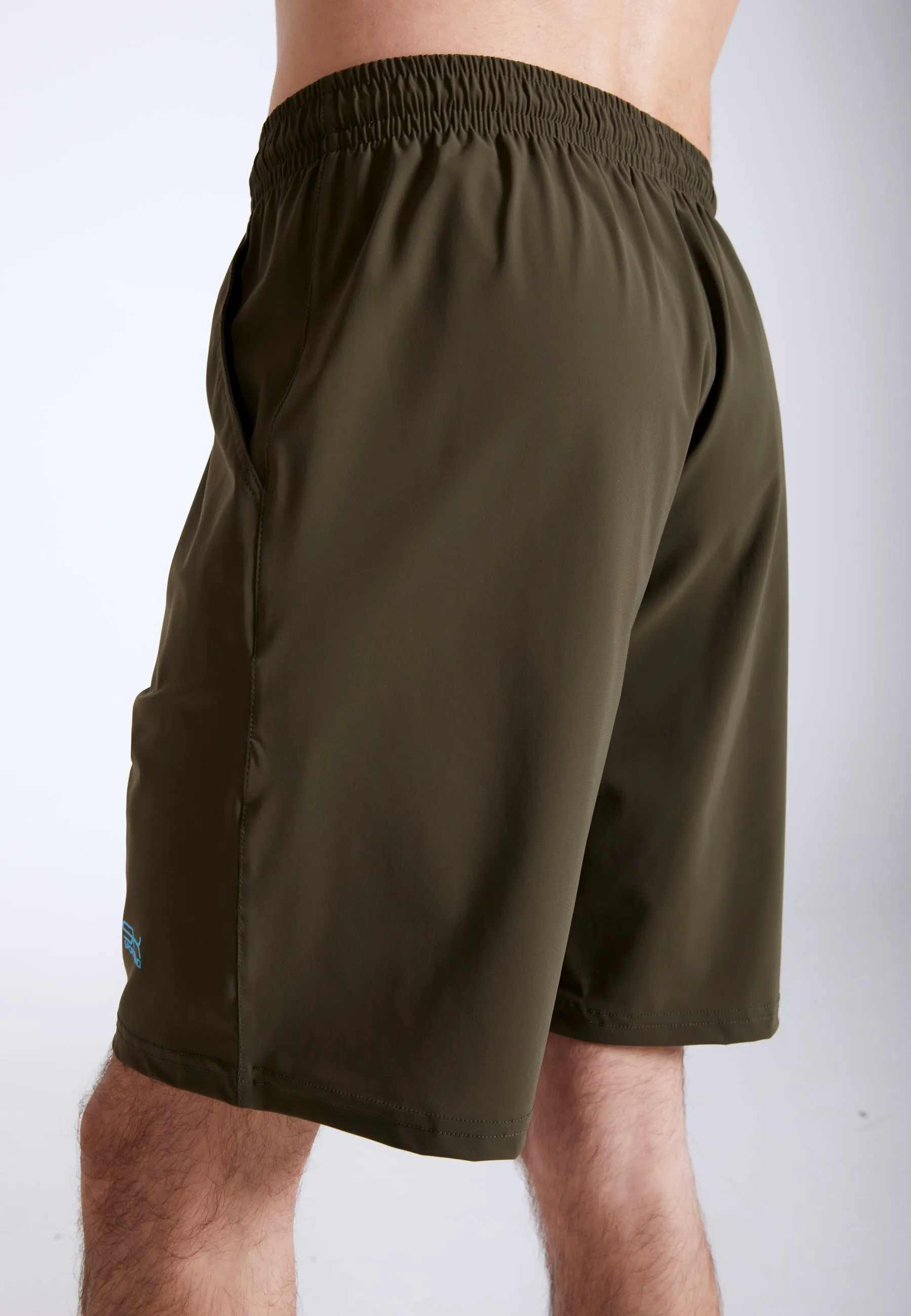 Long tennis shorts, khaki