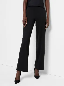 Nic   Zoe Drapey Ponte Wide Leg Pants