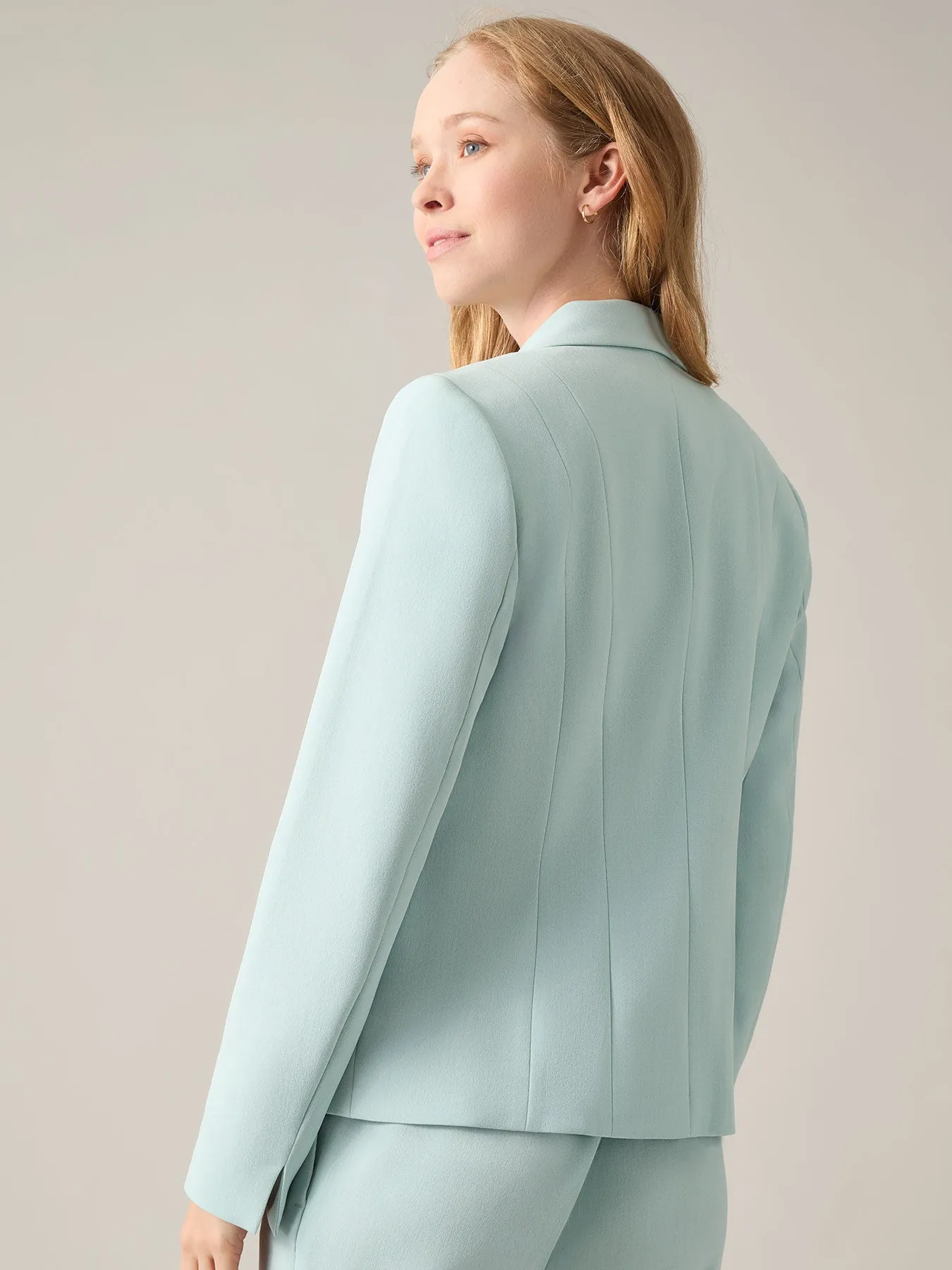 Petite Holly Jacket, Iconic Stretch Crepe