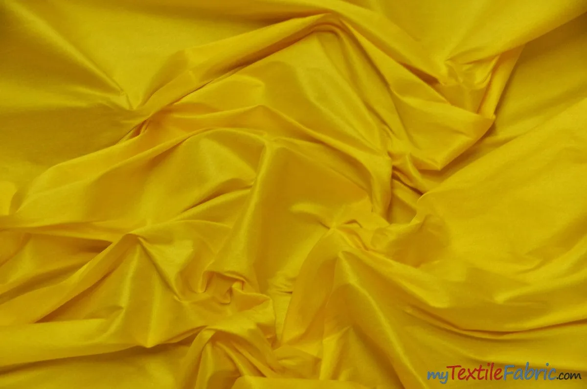 Polyester Silk Fabric | Faux Silk | Polyester Dupioni Fabric | Wholesale Bolt | 54" Wide | Multiple Colors |