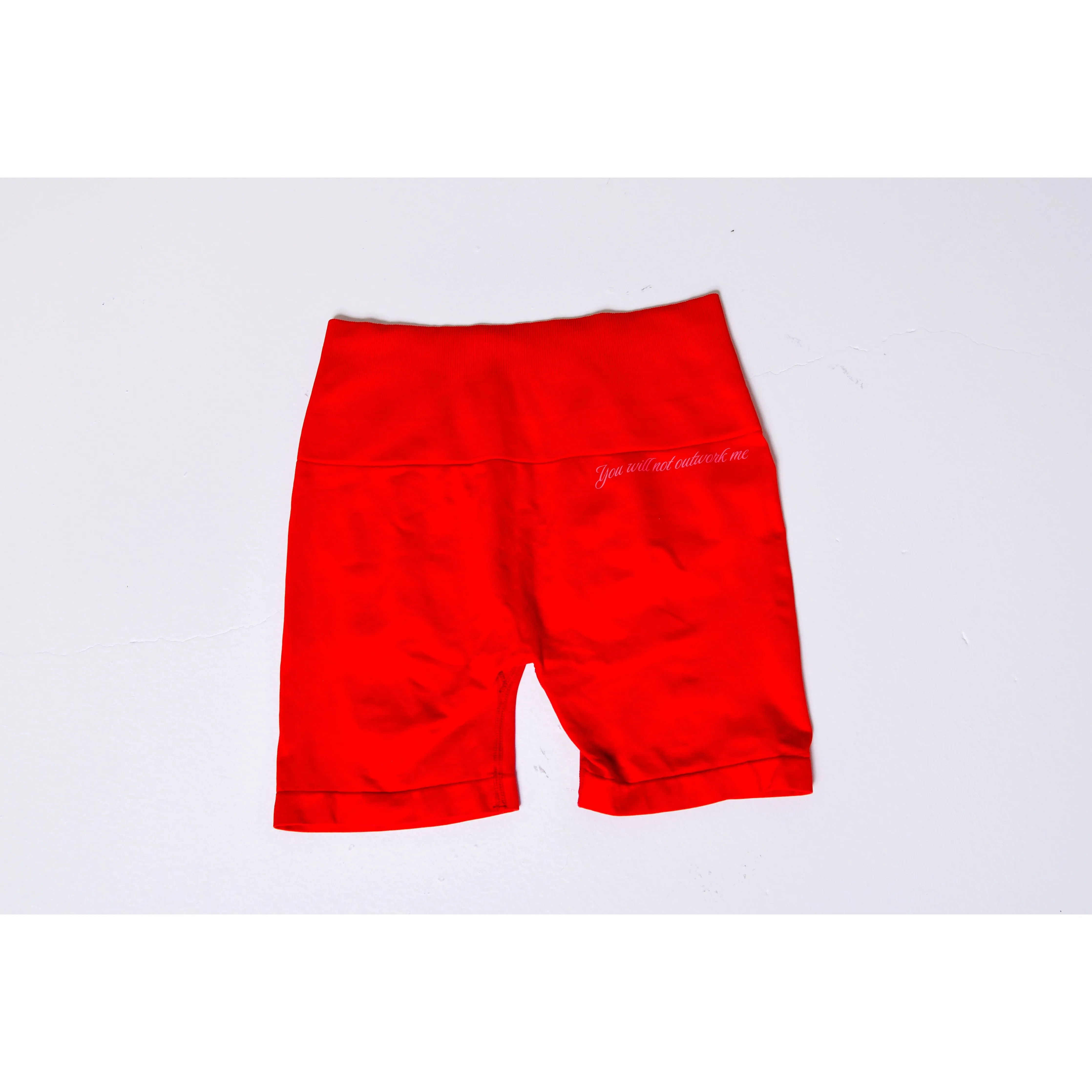 Red Apple Seamless Shorts