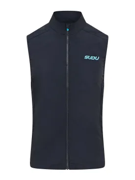 SRG 01 Run Gilet - Black/Blue