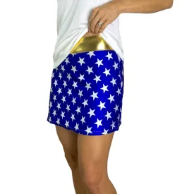 Wonder Woman Athletic Slim Skort w/ pocket- tennis skirt, golf skirt, running skirt